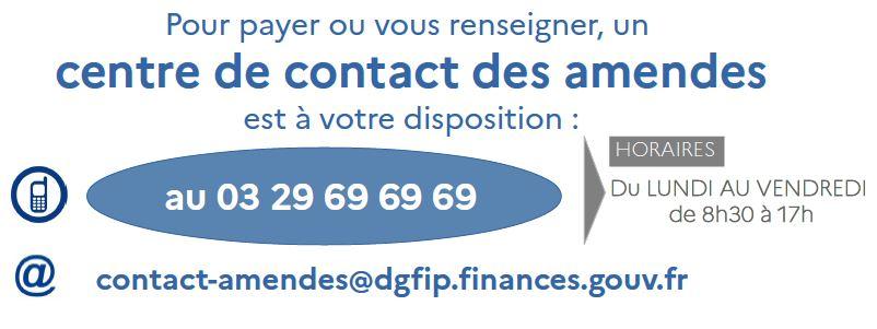 Paiement des amende pour site