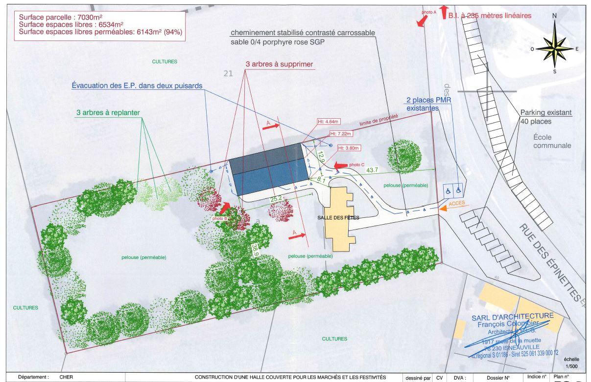 Projet halle 1