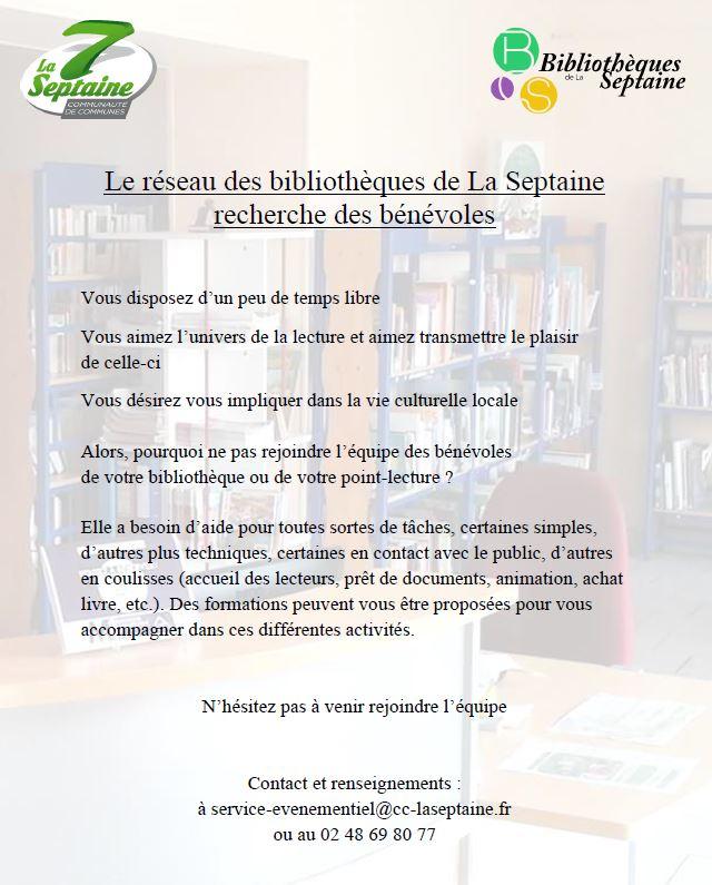 Recherche de benevoles